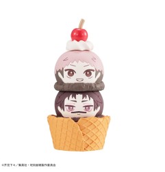 Jujutsu Kaisen - Pack 6 trading figures Tsumichen Stack up & Change 8 cm (avec bonus)