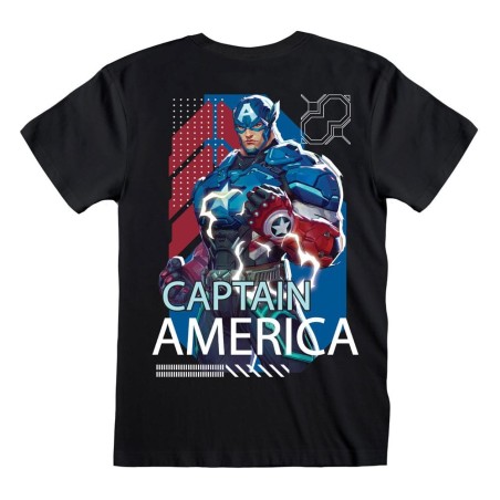 Marvel Rivals - T-Shirt Captain America