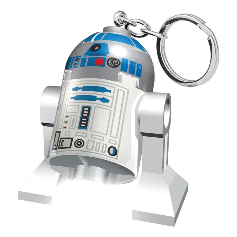 LEGO Star Wars - Porte-clés lumineux R2D2 8 cm LEGO Star Wars - Porte-clés lumineux R2D2 8 cm
