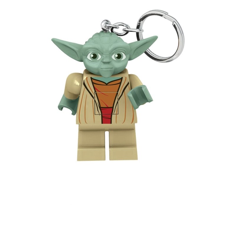LEGO Star Wars - Porte-clés lumineux Yoda 8 cm