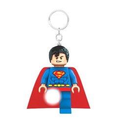 LEGO - DC Comics Light-Up Keychain Superman 8 cm