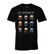 Star Wars The Mandalorian - T-Shirt Bounty Hunter Helmets