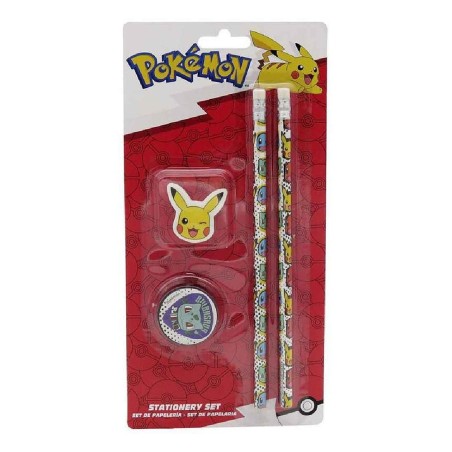 Pokémon - Set de papeterie 4 pièces Pokémon
