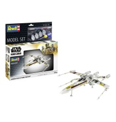 Star Wars - Model Kit with basic accessories 1/57 Carson Teva's X-Wing Fighter 22 cm