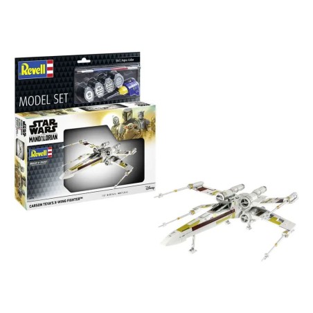 Star Wars - Model Kit with basic accessories 1/57 Carson Teva's X-Wing Fighter 22 cm