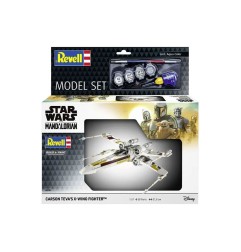 Star Wars - Model Kit with basic accessories 1/57 Carson Teva's X-Wing Fighter 22 cm
