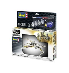 Star Wars - Model Kit avec accessoires de base 1/57 Carson Teva's X-Wing Fighter 22 cm