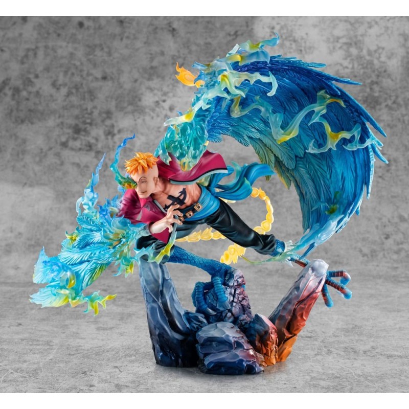 One Piece - Statuette P.O.P. MAS Maximum Marco the Phoenix Leader of 1st group of Whitebeard Pirates 32 cm
