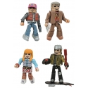 Retour vers le futur - Pack 4 figurines Minimates 30th Anniversary Hill Valley Box Set 5 cm