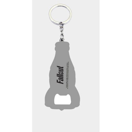 Fallout - Keychain with Bottle Opener Nuka Cola Logo