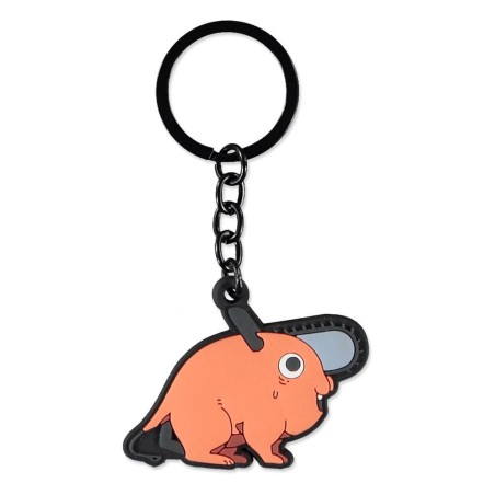 Chainsaw Man - Rubber Keychain Pochita Sitting