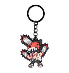 Chainsaw Man - Porte-clés caoutchouc