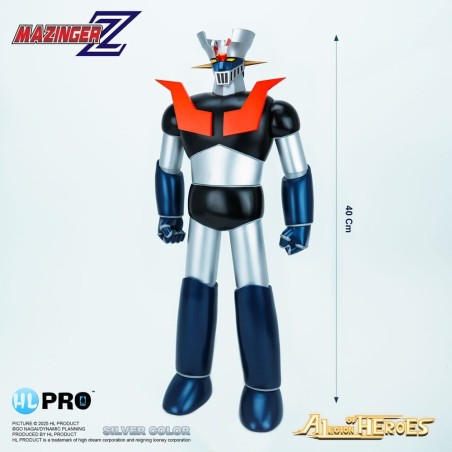 Mazinger - Z Legion of Heroes Vinyl Figure  Z Silver Color 40 cm