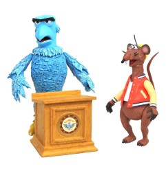 The Muppets - Select Action Figure 2-Pack Sam the Eagle & Rizzo the Rat 13 cm