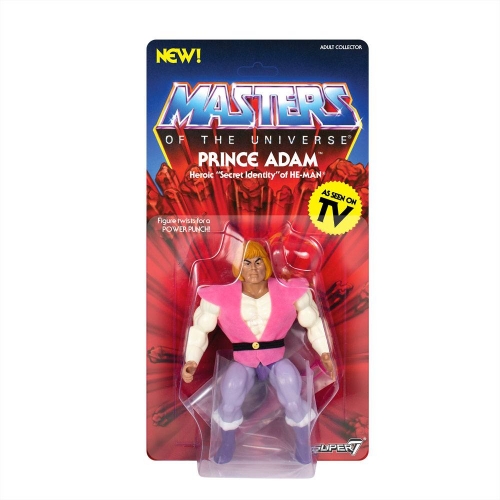 Les Maîtres de l'Univers - Figurine Vintage Collection Prince Adam 14 cm série 3