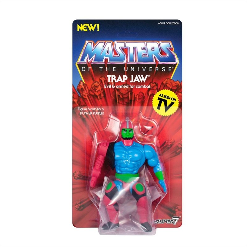 Maîtres de l'Univers, Les - Masters of the Universe série 3 figurine Vintage Collection Trap Jaw 14 cm