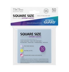 Ultimate Guard - 50 pochettes Supreme Sleeves jeux de plateau au format carré