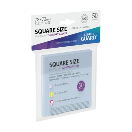 Ultimate Guard - Supreme Sleeves for Board Game Cards Square (50)