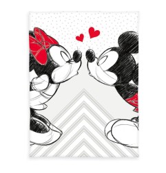 Disney - Couverture polaire Mickey & Minnie Mouse 150 x 200 cm