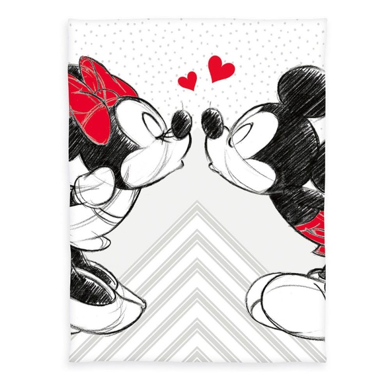 Disney - Couverture polaire Mickey & Minnie Mouse 150 x 200 cm
