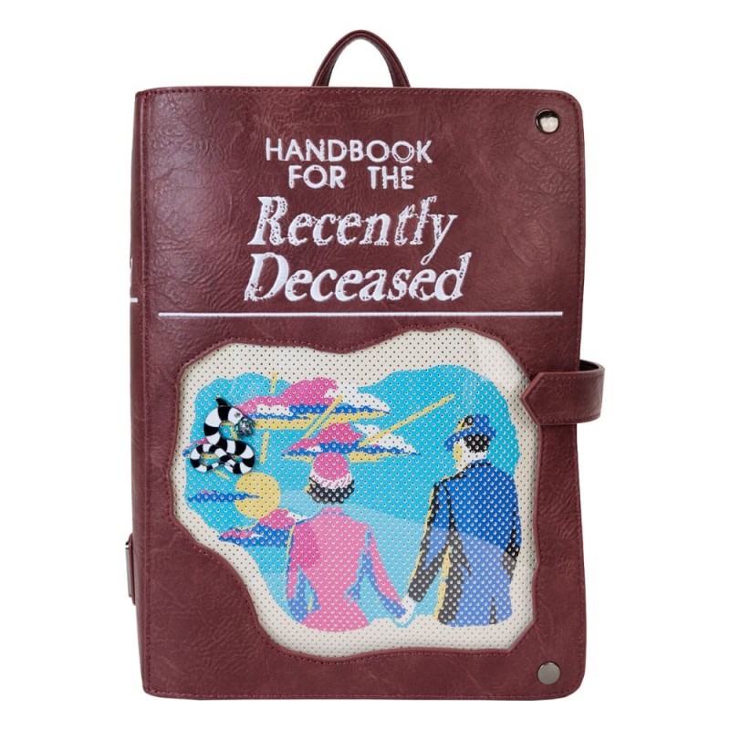 Beetlejuice - By Loungefly Backpack Mini Handbook for the recently Deceased Pin Trader