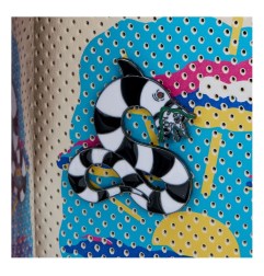 Beetlejuice - By Loungefly Backpack Mini Handbook for the recently Deceased Pin Trader