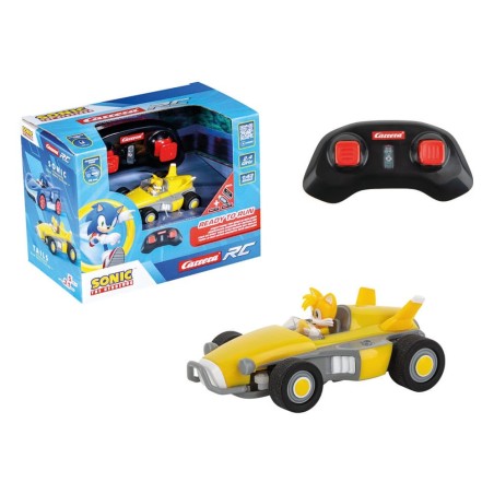Sonic - The Hedgehog - Sonic the Hedgehog RC remote-controlled Car 1/43 2.4GHz Mini Tails