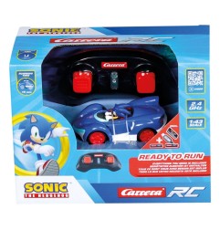 Sonic the Hedgehog - Voiture télécommandée RC 1/43 2,4GHz Mini Sonic