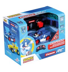 Sonic - The Hedgehog - Sonic the Hedgehog RC remote-controlled Car 1/43 2.4GHz Mini Sonic