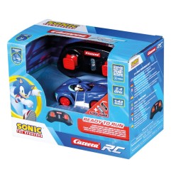 Sonic the Hedgehog - Voiture télécommandée RC 1/43 2,4GHz Mini Sonic