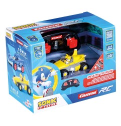 Sonic the Hedgehog - Voiture télécommandée RC 1/43 2,4GHz Mini Tails
