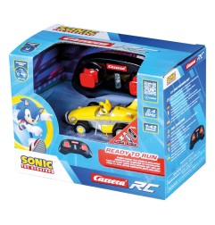 Sonic - The Hedgehog - Sonic the Hedgehog RC remote-controlled Car 1/43 2.4GHz Mini Tails