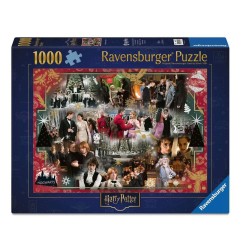 Harry Potter - Puzzle Holidays at Hogwarts (1000 pièces)