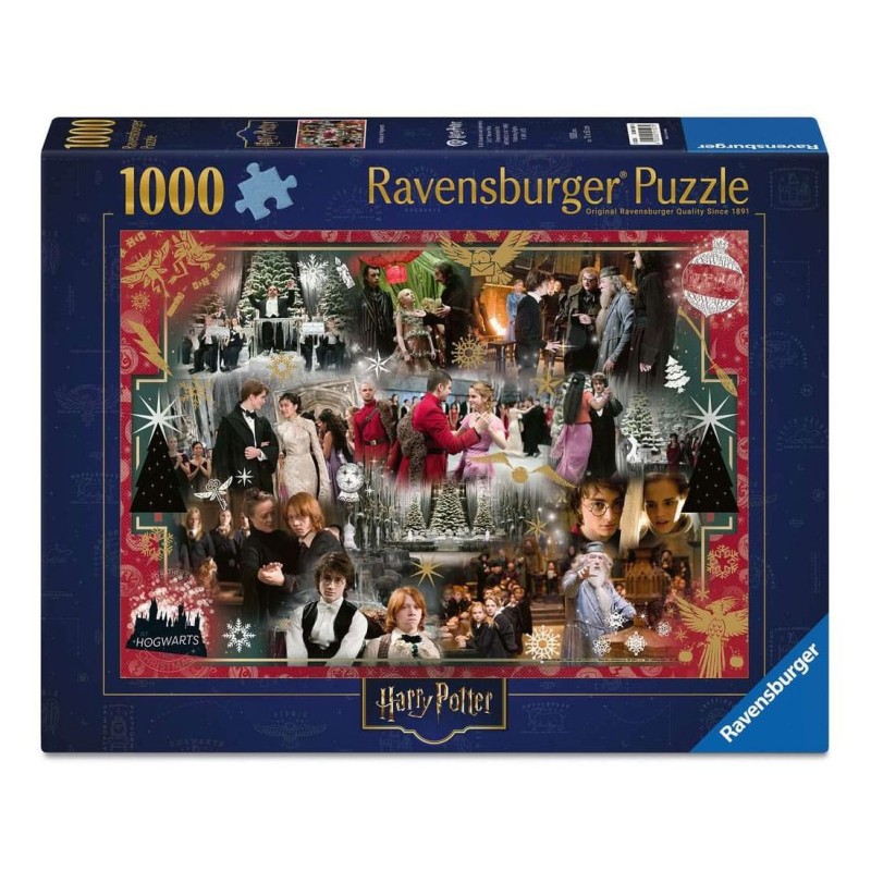 Harry Potter - Puzzle Holidays at Hogwarts (1000 pièces)