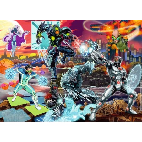 DC Comics - Puzzle Cyborg (1000 pièces)