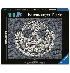 Nightmare before Christmas - The Nightmare Before Christmas Challenge Jigsaw Puzzle King of Fright (500 pieces)