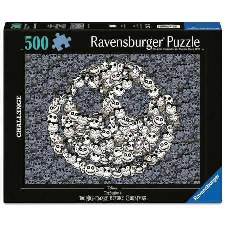 Nightmare before Christmas - The Nightmare Before Christmas Challenge Jigsaw Puzzle King of Fright (500 pieces)