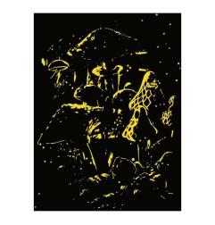 Ravensburger - Puzzle Glow-in-the-Dark Moonlight Mushrooms (500 pièces)