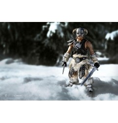 The Elder Scrolls V Skyrim - Figurine 1/6 Dragonborn Deluxe Edition 32 cm