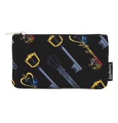 Disney - By Loungefly sac cosmétique Kingdom Hearts Keys AOP