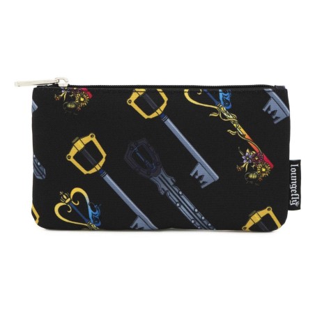 Disney - By Loungefly sac cosmétique Kingdom Hearts Keys AOP