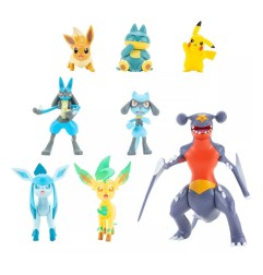 Pokémon - Pack 8 figurines Battle Sinnoh Region 5-11 cm