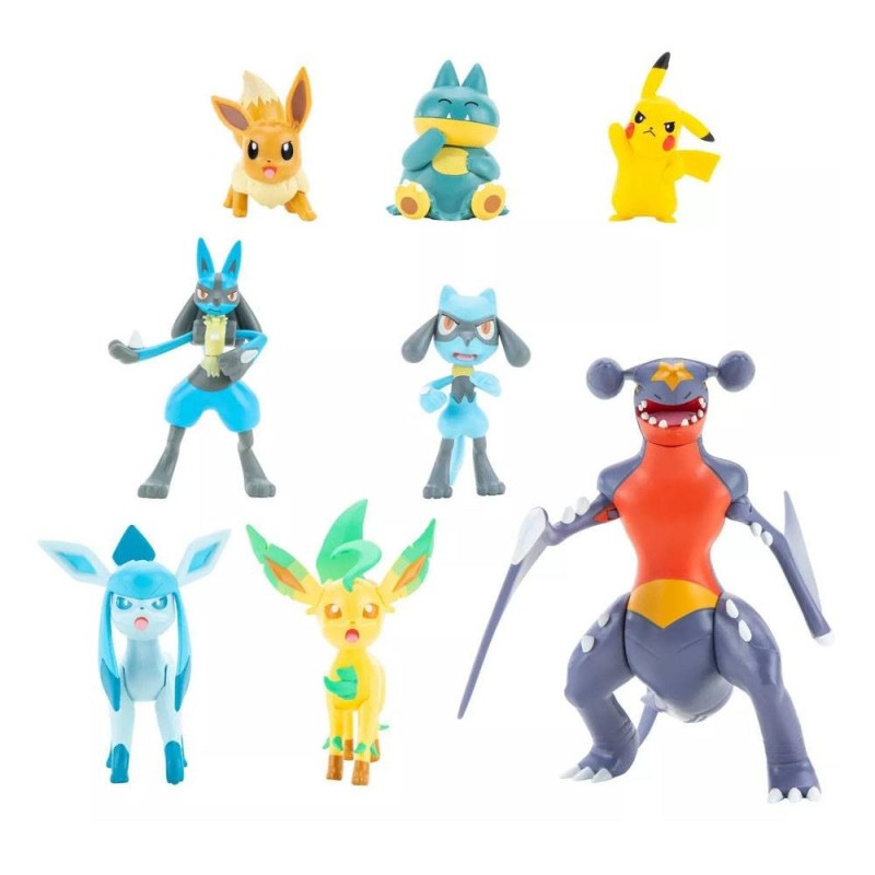 Pokémon - Pack 8 figurines Battle Sinnoh Region 5-11 cm Pokémon - Pack 8 figurines Battle Sinnoh Region 5-11 cm