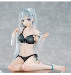 Original Character - PVC Statue 1/7 Silver-Haired Girl Sky Blue Morning Special Outfit Ver. by Fuumi Illustration 16 cm