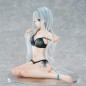 Original Character - Statuette 1/7 Silver-Haired Girl Sky Blue Morning Special Outfit Ver. by Fuumi Illustration 16 cm