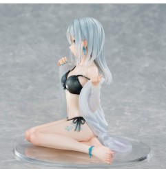 Original Character - Statuette 1/7 Silver-Haired Girl Sky Blue Morning Special Outfit Ver. by Fuumi Illustration 16 cm