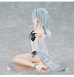 Original Character - PVC Statue 1/7 Silver-Haired Girl Sky Blue Morning Special Outfit Ver. by Fuumi Illustration 16 cm