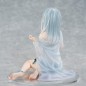 Original Character - Statuette 1/7 Silver-Haired Girl Sky Blue Morning Special Outfit Ver. by Fuumi Illustration 16 cm