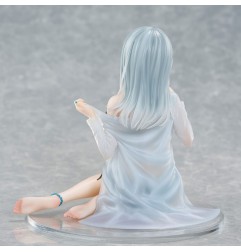 Original Character - PVC Statue 1/7 Silver-Haired Girl Sky Blue Morning Special Outfit Ver. by Fuumi Illustration 16 cm
