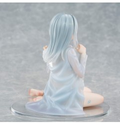 Original Character - Statuette 1/7 Silver-Haired Girl Sky Blue Morning Special Outfit Ver. by Fuumi Illustration 16 cm